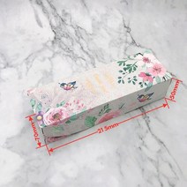 피자박스 배달 무지 용기 제작 종이박스 포장 직사각형 판지 비스킷 박스 쿠키 상자 베이킹 케이크 초콜릿 파티 용품 20 개, 8.08, 20개