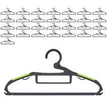 보네르 베이직 튼튼논슬립 옷걸이 국내자체생산, 100개, 그린