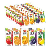 델몬트 포도 파인애플 오렌지 사과 망고 190ml 24팩 48팩, 파인애플 (24팩 x 2박스)