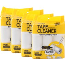 이세상테이프클리너 이세상 테이프클리너 리필, 4개