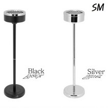 SM 스텐 스탠드 재떨이 블랙 야외 식당 업소 회사 옥상 흡연실 흡연구역 조립식 재털이