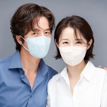 [케이바이오] 정준호 국산 유앤미 프리미엄 kf94 새부리형마스크 대형 100매 8컬러 숨쉬기편한 귀안아픈 데일리 일회용 연예인 새부리, 연한분홍색100매