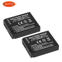 파나소닉 Lumix DMW-BCJ13 LX5GK LX5W LX7 LX7GK 용 1250mAh BP-DC10 BCJ13 DMC-LX5 풀 디코딩 배터리, 01 1PCS Battery, 1개