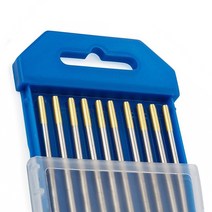 텅스텐 전극 전문 용접 인치, 9.WL15-Gold-색상 - 1.0mm-15cm-10