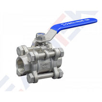 스텐 쓰리피스 볼밸브 (3 Piece Ball Valve) _Stainless Valve 8A ~ 50A, 스텐 쓰리피스 볼밸브 40A(1 1/2)
