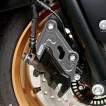 하디 야마하 엔맥스125 155 21-23 전용 프론트 캘리퍼가드, 티타늄, 1개