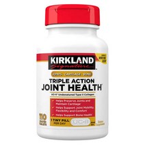 Kirkland 코스트코 직구 트리플액션 조인트헬스 110정 Triple Action Joint Health, 1개