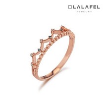 [라라펠 LALAFEL] 14K 코로샤 왕관 다이아몬드 반지