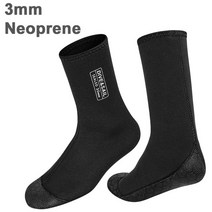 다이빙후드 서핑슈트 다이빙슈트 3mm 네오프렌 Premiumn CR 다이빙 양말 잠수복 양말 모래 방지 스쿠버 스, 03 D349019N 3mm_01 S