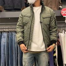 버커루 [버커루] 남성 하이넥 시보리단 패딩점퍼[Z2220P]/야탑
