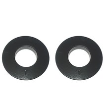 홈앤네이처 경량 저중량 원판 초경량, 1kg(철 원판 검정 한쌍)