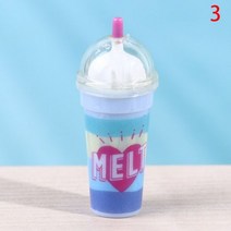 미니 밀크 쉐이크 아이스크림 레몬 우유 과일 차 물 컵 딸기 바나나 미니어처 인형의 집 액세서리 주방 완구, As pictures 33