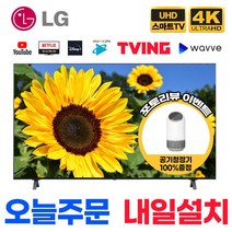 LG 55인치(139cm) 나노셀 울트라HD 4K UHD Smart 스마트 LED TV 55NANO75 미러링 넷플릭스 유튜브, 지방벽걸이설치배송