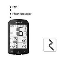 즈위프트 센서 CYCPLUS-케이던스 심박수 센서 GPS 자전거 컴퓨터 M1 사이클링 속도계 ANT + Garmin Wahoo, 12 Upgraded C
