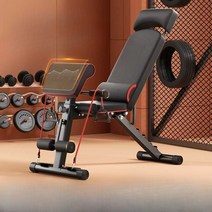 덤벨 의자 접이식 다기능 보조 헬스의자 운동기구, 전문가 40kg