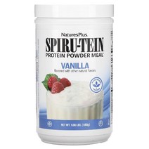 이지몰 NaturesPlus (네이처스플러스) Spiru-tein 단백질 분말 식사 초콜릿 476g(1.05lbs) No.38693, 480.81 g, 바닐라