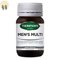 톰슨 남성 종합비타민 30정, 1개