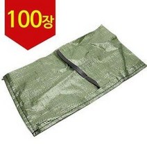 국산 모래 마대자루 100장 (PP마대 모래주머니 모래자, 100개