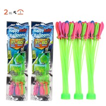 [2RI5SO] 물풍선 다발 제조기 37개 X 5봉 여름 휴가 풍선 캠핑 어린이 유아