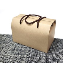 선물상자 쿠키상자 마카롱 머핀 포장상자, 00. 끈상자(크라프트) 대, 1개