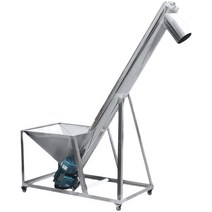 곡물 이송기 운반차 농업용 호퍼 로더 스크류 잡곡 대형 사료 호퍼, 아연 도금 경사 높이 1.5m 리프팅