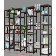 책꽂이 경량랙 펜트리 선반 칸막이 벽 책장 천장 홈오피스 네줄, 네줄 230 30 190