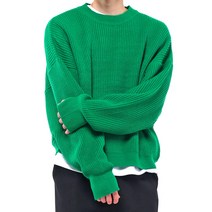 [당일출고] 핸드워머 오버핏 라운드 하찌 니트 (D2054)