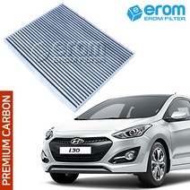 [이롬] 프리미엄 자동차에어컨필터 H11 헤파카본, 1개, 더뉴i30(GD) (15-16) 013B