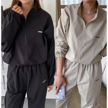 마랜 여성용 캐주얼 간절기 트레이닝복 세트