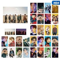 아이돌 포토카드 30 개/대 KPOP GOT7 사진 카드 소년 LOMO 자체 제작 팬 용품, 02 4