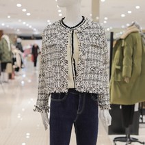 ab.f.z [ab.f.z] 진주버튼트위드자켓 (KSW1HJ34B)