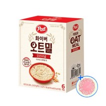 POST 화이버 오트밀 오리지널30gX6개 +(사은품컵받침)