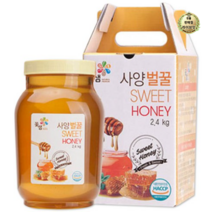 라이브잇 꽃샘 사양벌꿀, 5개, 2.4kg
