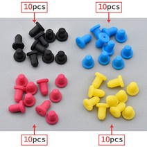DIY Refitting tool CISS 잉크 카트리지 고정 프린터 액세서리 고무 플매트 카펫 러그 씰 실리콘, 05 40PCS