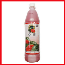 청솔 수박 음료베이스 / 과일원액, 5개, 835ml