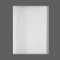 [팬시트리]A4 인덱스 클리어파일(화이트) (30매) / 서류화일, 단품