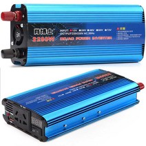 차량용 인버터 1200W 1소켓 12V 24V, 전력 1200W 입력 24V