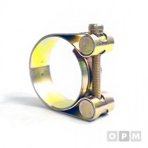 JA)한국 고압싱글호스밴드 40mm /10EA, 상세페이지 참조