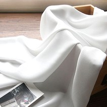 퀼트가게울쉬폰 탄성이 좋고 비침이 적은 쉬폰 백아이보리