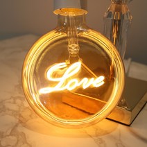 LED에디슨 러브 화살표램프 E26 4W 카페조명 감성캠핑, 1개), LED러브램프4W