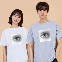 키밍 눈 eye 10대티셔츠 오버핏후드티 오버핏후드집업