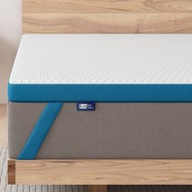 BedStory 7.6cm(3인치) 캘리포니아 킹 매트리스 토퍼 메모리 폼 매우 단단한 허리 통증 완화 강화 쿨링 패드 젤 대나무 숯 구리 녹차 주입 피부 친화적 CertiP, 3' Cooling Memory Foam, Queen