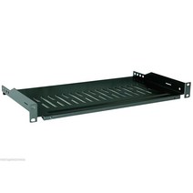 RAISING ELECTRONICS Cantilever 서버 선반 통기성 랙 마운트 48.3cm(19인치) 1U 250mm(10인치) 깊이