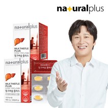 내츄럴플러스 차태현 간건강 밀크씨슬 30정 2박스/실리마린 아연, 단품, 단품
