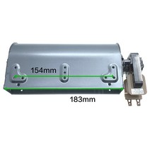 R6112230 오븐 부품 냉각 팬 모터 어셈블리 230VAC Baumatic Caple 용 크로스 플로우, 한개옵션0
