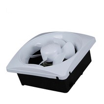 6 8 10 12inch 방수 침묵 욕실 추출기 배기 팬 강한 후드 창 인공 호흡기, 02 EU_03 10inch