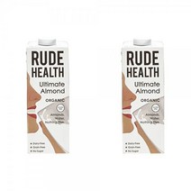 영국 Rude Health Ultimate Almond Drink 루드 헬스 얼티메이트 아몬드 밀크 우유 1L 2팩