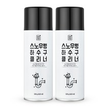 깔끔대장 스노우_뻥 하수구클리너, 2개