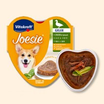 비타크래프트 조에시 하트캔 강아지 간식 85g, 오리 + 시금치 혼합맛, 30개