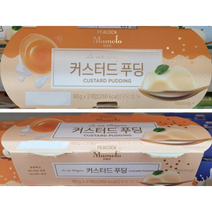 PEACOCK 피코크 마몰로 푸딩 180g 3종택1 메이플 밀크 커스터드, 1. 메이플 푸딩